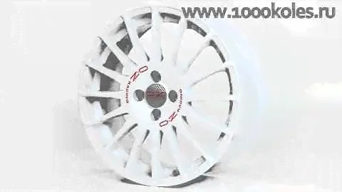 Литые диски OZ · Superturismo WRC · Race White + Red Lettering в интернет магазине 1000koles ru