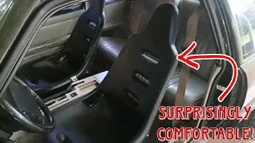 How I BOLTED Jegs seats to factory sliders in my 90Lx Mustang | The Poverty Fox | #foxbody #mustang