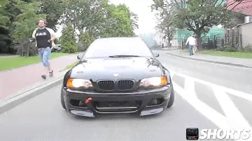 Сумасшедший Уличные гонки дрифт Bmw E46 M3 HD  2013