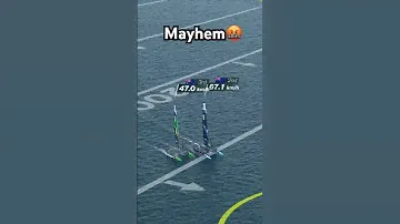 @AustraliaSailGPTeam risking it all in Copenhagen😤❗️ #sailgp #racing #sailracing #close #crash