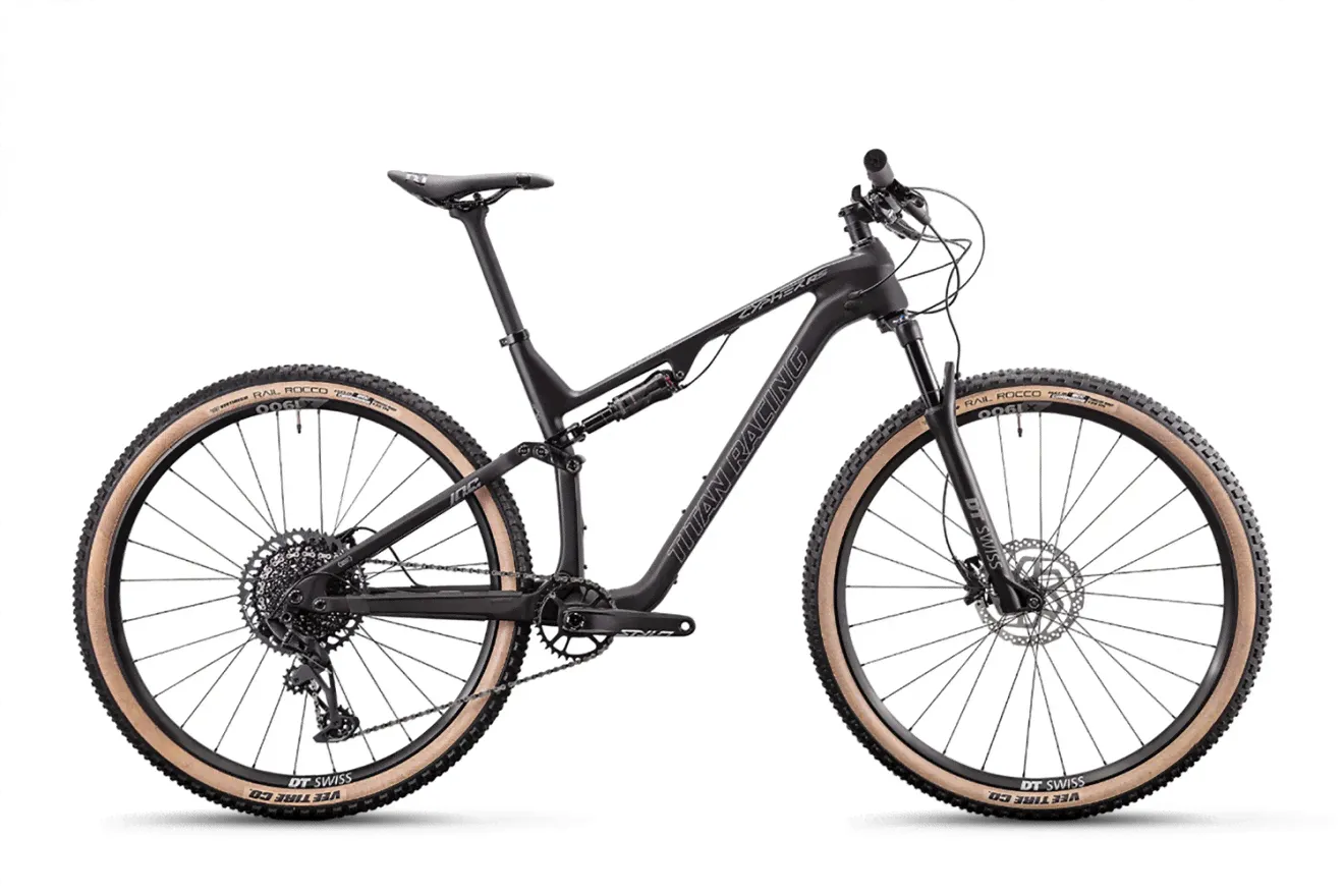 Велосипед горный Titan Racing Cypher RS Carbon Ltd Edition / Черный-0