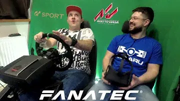 🔥Профессиональный дрифтер vs Assetto Corsa и Gran Turismo Sport на руле Fanatec ClubSport