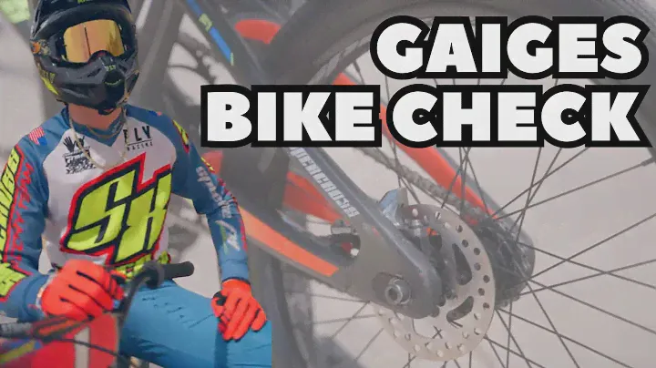 The Best BMX Bike in the World... Gaige Gomolicke's Vision F1