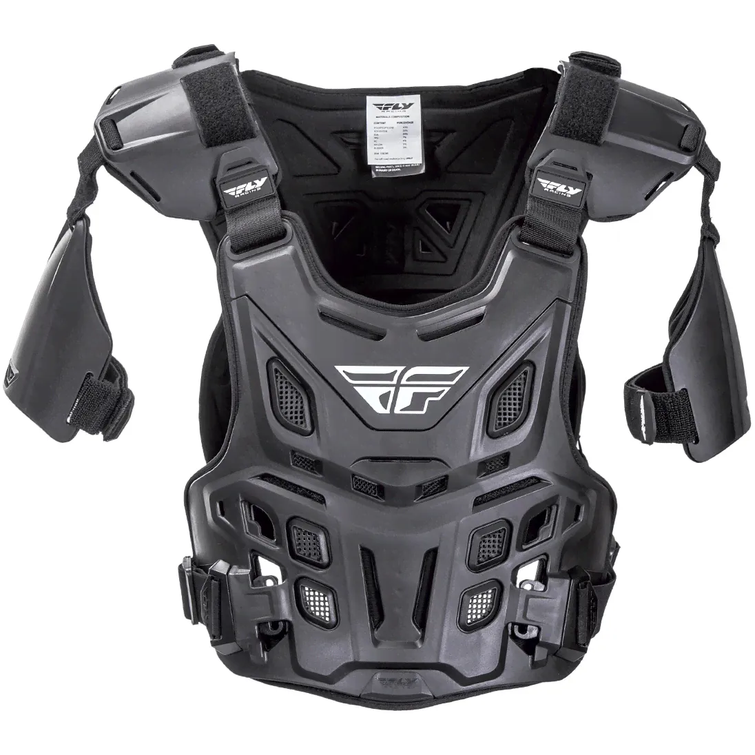 Fly Racing Revel Offroad CE Black защитный жилет-1