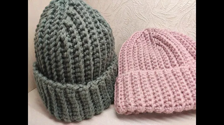 ШАПКА ЖЕНСКАЯ КРЮЧКОМ . Women's crochet hat.