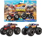 HOT WHEELS 4 против RACING 1 Cars 1:64 Monster Trucks