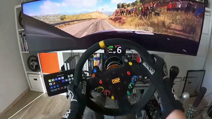 CRAZY SPEED #2 DIRT Rally 2.0 - Audi S1 WRX - High End Full Motion Simracing Simulator