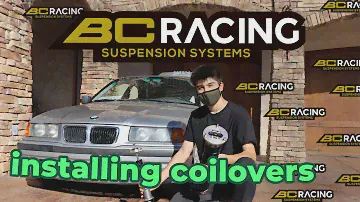 E36 BC Racing Coilover Install | Does it get easier than this?
