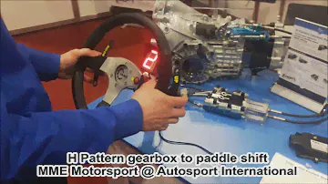 H Pattern Paddle Shift and Sequential Paddle Shift Demonstration