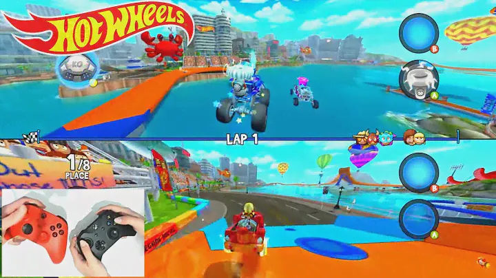 Multiplayer with my Girlfriend! Hot Wheels⚡️Beach Buggy Racing 2