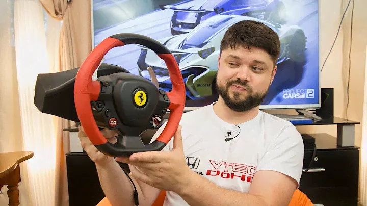"Потрясающий" Хрустмастер для Хуана за 10000р. | Thrustmaster Ferrari 458 Spider