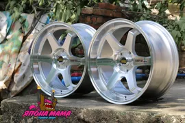Комплект дисков Volk Racing TE37 R18 8j ET40 5x114.3 с полкой (анодированный)