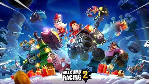 Обзор на мой аккаунт в Hill climb racing 2!