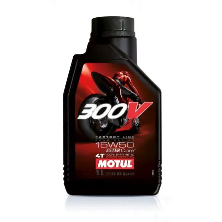 Motul 300V 4T Factory Line Road Racing 15W50, 4 литра-1
