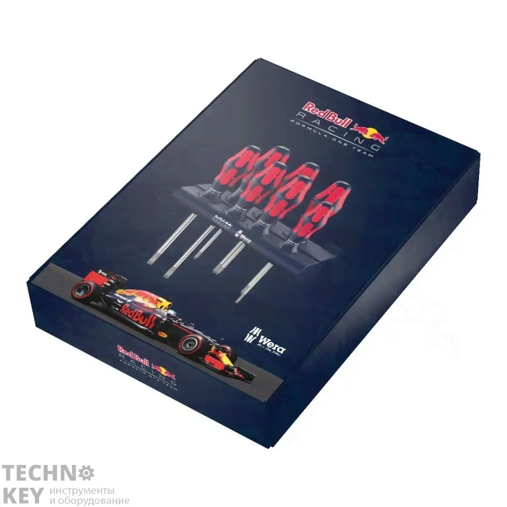 Набор отверток WERA Kraftform Plus Red Bull Racing Lasertip 227700