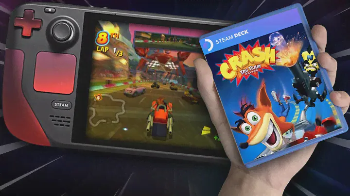 STEAM DECK ft. Crash Tag Team Racing