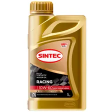 Моторное масло SINTEC RACING SAE 10W-60, API SN/CF, ACEA A3/B4, 1л