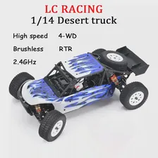 Радиоуправляемый Автомобиль LC RACING 1:14 4WD 2.4G RTR Бесщеточный EMB-DTH Пустынный Грузовик Багги Внедорожник Электрический Автомобиль С Дистанционным Управлением Toy Boy