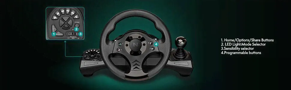 DRIVE PRO™ V16 Racing Wheel