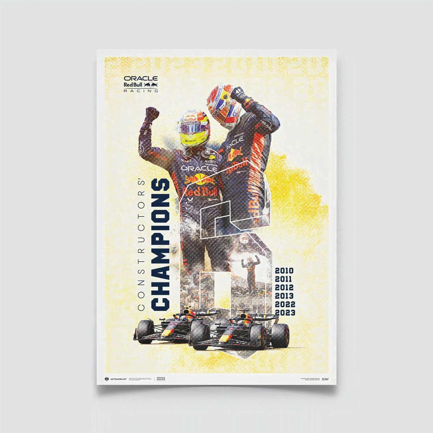 Oracle Red Bull Racing | 2023 F1® World Constructors' Champions | Red Bull Poster-0