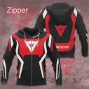 Мужская толстовка с капюшоном 2023Moto GP Racing Team F1, Уличная куртка для улицы, Большая, На молнии, Весенне-осенняя мода, Детская