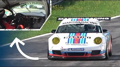 8500rpm Porsche 997 GT3 Cup Martini Racing - OnBoard at Monza Circuit!