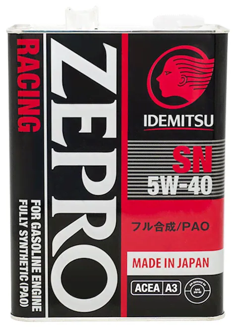 Моторное масло Idemitsu Zepro Racing 5W-40 (4 л.) 3585-004-0