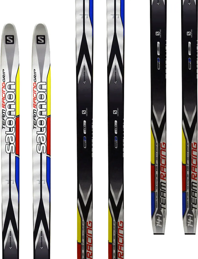 Лыжи Salomon XC SKI TEAM RACING GRIP Зима 171 см черный-0