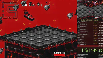 "Rock n’ Roll Racing" (Sega Genesis): "Warrior" speedrun in 1:57:58 [WR]