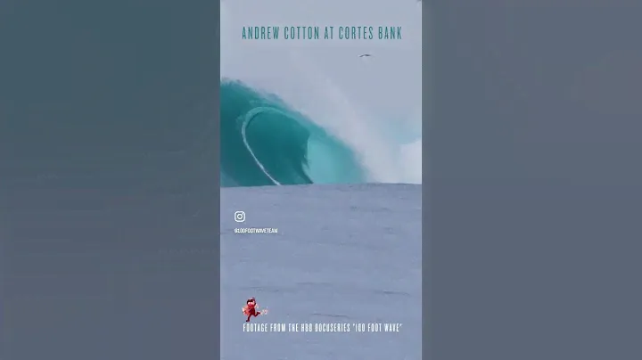 Andrew Cotton gets a massive Cortes Bank barrel 100 miles at sea