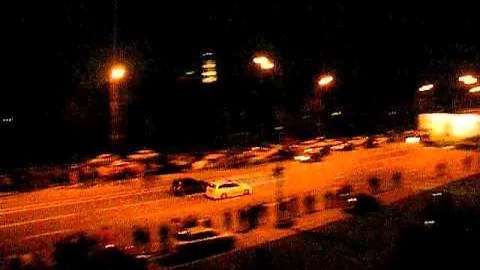 Street drag racing - Nissan Pulsar GTI-R vs Toyota Caldina GTT