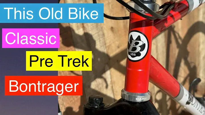 90's (Pre Trek) Bontrager Race Lite Mountain Bike Review - Made in Santa Cruz