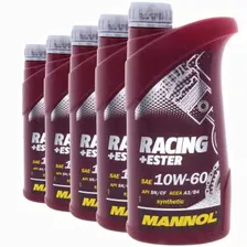 Масло моторное MANNOL MN RACING + ESTER 10W60 (синтетика + естеры) SN/CF 1 л.