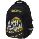 Рюкзак школьный Berlingo Comfort "Street racing", 38x27x18см, 3 отделения, 3 кармана, эргономичная спинка (RU08048)