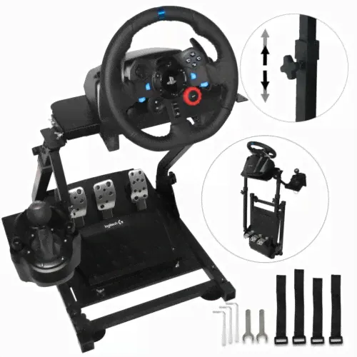 Racing Wheel Stand Steering Wheel Stand Logitech G25/G27/G29/G920 Gaming Cockpit-0