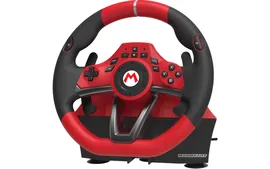 Для Nintendo Switch: Руль HORI Mario Kart Racing Wheel Pro Deluxe + педали для Nintendo Switch