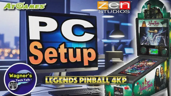 AtGames Legends Pinball 4K OTG PC Setup Guide + Pinball M/FX Setup
