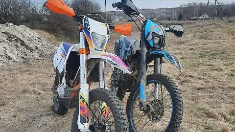 Небольшое эндуро на Ataki Ef250R и Hasky F5