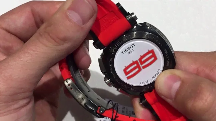 Tissot T-Race Jorge Lorenzo 2017 - T092.417.37.061.02 - Edición Limitada Numerada a 2017 piezas