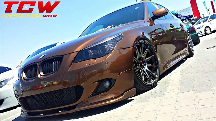 Bmw e60 Bagged on Japan Racing JR11 Rims Project Car by Alex