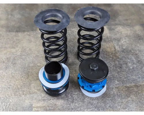Комплект винтовой подвески (койловеров) LinesRacing Volkswagen Polo 5 поколение (6R) (2009-2020) с регулировками высоты (фултап), жесткости (36 регулировок), развала, SD-166-1