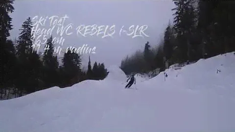 Ski Test - HEAD World Cup Rebels i-SLR 165 cm - Poiana Brasov