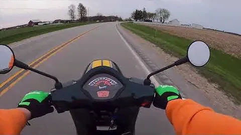My vespa GTS 300 hpe racing 60s