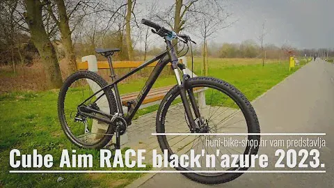 Cube Aim RACE black'n'azure 2023.