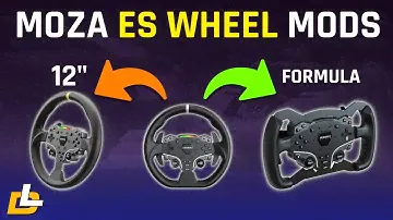 Moza ES Wheel Mods Review - Formula Mod and 12 Inch Round Mod