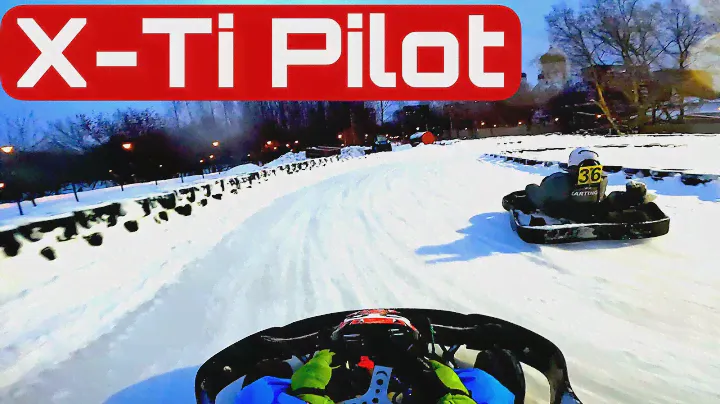 Ледяная трасса для картинга | X-Ti Pilot | Club RSS 15 л.с. на шипе