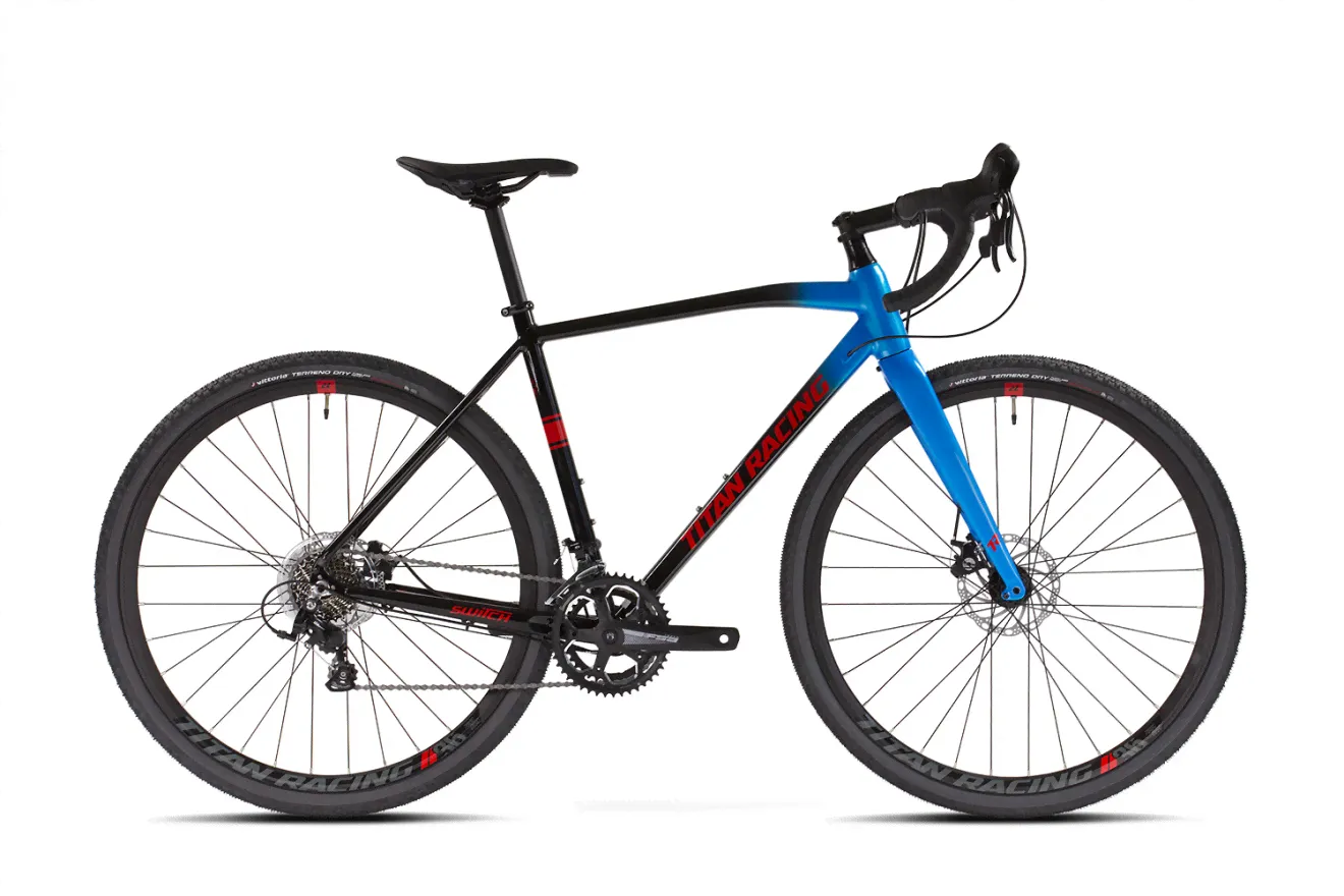 Велосипед гравийный Titan Racing Switch Sport / Черно-синий