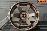 R17 Volk Racing TE37SL 8J ET35 4*100 бронза
