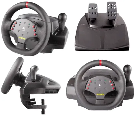 Руль+педали Logitech MOMO Racing Force Feedback-0