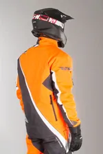FLY Racing SNX Jacket Orange-Gray